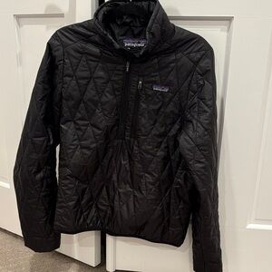 Patagonia Black Quilted Jacket- Womens M